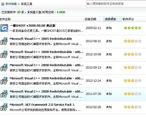 优化电脑性能 安全清理微软VC开发工具指南